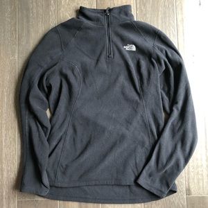 Black Women’s The North Face Fleece Quarter Zip